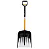 FISKARS 1057188 lopata na sníh X-serie 36cm, teleskopická D-rukojeť 120-139cm