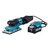 MAKITA BO007CGZ aku vibrační bruska XGT 40V, 93*185mm, propojení s aku kabelem