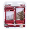 KREATOR sada bitů a vrtáků s 1/4" stopkou, 21ks KRT064910