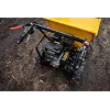 PROTECO motorový přepravník - DUMPER s radlicí na sníh, 6,5HP, 4x4, 400kg, 240l, 51.03-KM-400-RAD