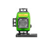 PROCRAFT LE-4GL laser křížový, ZELENÝ, samonivelační, linka 1cm nad zemí, aku 3,7V/4Ah