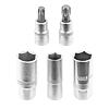 PROCRAFT WS216 gola sada 216-dílná, 1/4"+3/8"+1/2", očkoploché klíče