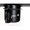 gril LANDER na dřevěné uhlí 101*70*94cm, barelový tvar, odkládací plocha, 767019