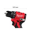 MILWAUKEE M12 BLDDRC-202C aku vrtačka 12V/2*2Ah, 40Nm, 0-550/1700 ot./min., kufr