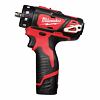 MILWAUKEE M12 BDDXKIT-202C aku skrutkovač s výmennými nástavcami 12V/2Ah