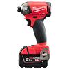 MILWAUKEE M18 FQID-502X aku tichý rázový uťahovák 1/4" HEX 18V, 2*5Ah, HD box
