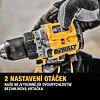 DeWalt DCD800E1T aku bezuhlíková príklep. vŕtačka 18V/1*1,7Ah, nabíjačka, POWERSTACK, 90Nm, TSTAK