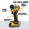 DeWalt DCF850E2T aku rázový uťahovák 18V/2*1,7Ah, 205Nm, 1/4",  POWERSTACK, TSTAK