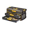 DeWalt DWST08330-1 zásuvkový kufrík ToughSystom 2.0, 3 zásuvky, guličkové ložiská vo výsuvoch