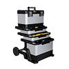 STANLEY 1-95-622 kovoplastový pojízdný rozkládací box na nářadí 20", kuličková ložiska