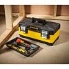 STANLEY 1-95-612 kovoplastový box na nářadí 20", žlutý, nerezové přezky, uzamčení visacím zámkem