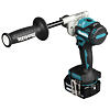 MAKITA DDF492RTJ aku bezuhlíková vrtačka LXT 18V/2*5Ah, 130Nm, 0-550/2100 ot./min., MAKPAC