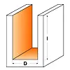 CMT drážkovací fréza dlouhá D18*38,1 L80, C91268111