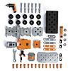 SMOBY kamion s dětským nářadím a jeřábem BLACK+DECKER, nářadí 60ks, malá vrtačka, SM360941