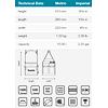 MAKITA E-15453 hranatá taška 260*220*410mm, (old=E-05480)