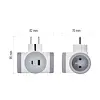 EMOS zásuvka rozbočovací 2*, 1*USB-A+1*USB-C, P0076PD