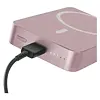 EMOS B0551S Powerbanka EMOS WI 1046, 10 000 mAh, 20 W+Wireless, lososová